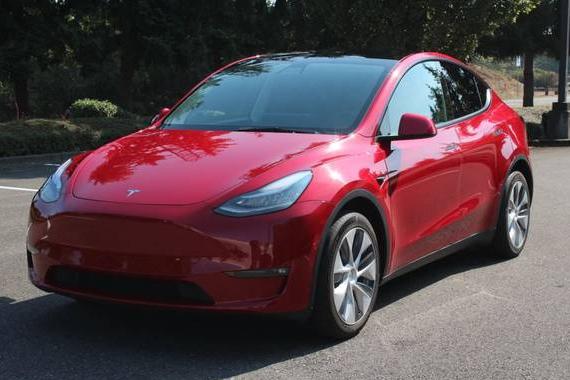 TESLA MODEL Y 2021 5YJYGDEE2MF172953 image TESLA MODEL Y 2021 5YJYGDEE2MF172953 image